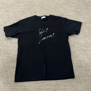 Saint Laurent black tee
